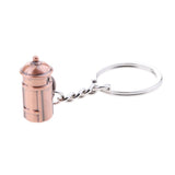 Maxbell Coffee Barista Cafe Accessory Keychain Key Ring French Coffee Press