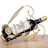 Maxbell Creative Wine Rack Wine Holder Gold