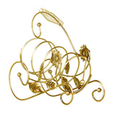 Maxbell Creative Wine Rack Wine Holder Gold