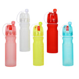 Maxbell 600ML Cyclone Sport Spraying Bottle Outdoor Water Cup for Travel White