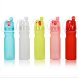 Maxbell 600ML Cyclone Sport Spraying Bottle Outdoor Water Cup for Travel White