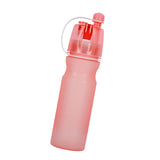 Maxbell 600ML Cyclone Sport Spraying Bottle Outdoor Water Cup for Travel Pink