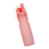 Maxbell 600ML Cyclone Sport Spraying Bottle Outdoor Water Cup for Travel Pink
