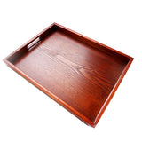 Maxbell Serving Tray Fruit Plate Breakfast Tea Platter Various Sizes E 30x20x3.5cm