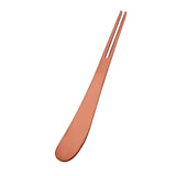 Maxbell Stainless Steel Fruit Cake Salad Fork Dessert Flatware Cutlery Rose Gold