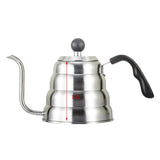Maxbell Stainless Steel Gooseneck Kettle Pour Over Coffee Tea Hand Drip Pot 1.2L
