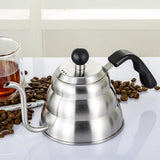 Maxbell Stainless Steel Gooseneck Kettle Pour Over Coffee Tea Hand Drip Pot 1.2L