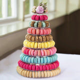 Maxbell Macaron Tower Display Macaron Stand for French Macarons for Party 10 Tier