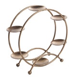 Maxbell  Cupcake Stand Cupcake Holder for 6 Cupcakes Desserts Macaron Cake Golden