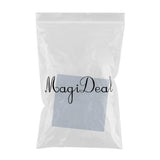 Maxbell PU Leather Non Slip Reusable Cup Mat/Table Protector Coasters Blue 10cm