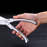 Maxbell 1 pcs Multifunction Steel Kitchen Scissor Chicken Bone fishbone Food Shear