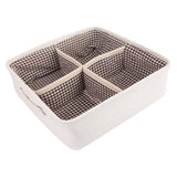 Maxbell Desk Storage Box Holder Jewelry Stationery Cosmetic Organizer Case Coffee