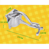 Maxbell Lemon Squeezer Citrus Juicer Press Lime Manual Fruit Juice Squeeze Silver
