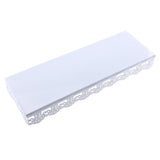 Maxbell Rectangular Serving Plate Cupcake Cake Dish Tray Kitchen Platter White