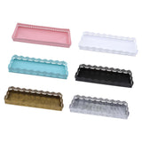 Maxbell Rectangular Serving Plate Cupcake Cake Dish Tray Kitchen Platter White