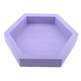 Maxbell Wooden Colorful Fruit Storage Tray Cake Dessert Dish Plate Snack Bowl Purple