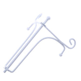 Maxbell Iron Display Stand, Easel Plate Display Holder, Displays Card, Cookie White