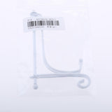 Maxbell Iron Display Stand, Easel Plate Display Holder, Displays Card, Cookie White