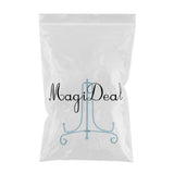 Maxbell Iron Display Stand, Easel Plate Display Holder, Displays Card, Cookie Blue