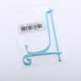 Maxbell Iron Display Stand, Easel Plate Display Holder, Displays Card, Cookie Blue