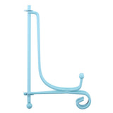 Maxbell Iron Display Stand, Easel Plate Display Holder, Displays Card, Cookie Blue