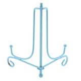 Maxbell Iron Display Stand, Easel Plate Display Holder, Displays Card, Cookie Blue