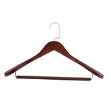 Maxbell Wooden Hangers Coat Suit Garment Clothes Wardrobe Wood Hanger Trouser S
