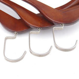 Maxbell Wooden Hangers Coat Suit Garment Clothes Wardrobe Wood Hanger Trouser S