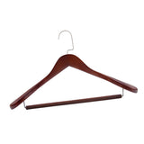 Maxbell Wooden Hangers Coat Suit Garment Clothes Wardrobe Wood Hanger Trouser S