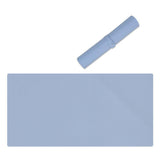 Maxbell PU Leather Mouse Mat Rectangle Table Covers Blue 90x45cm
