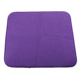Max Microfiber Dish Drying Mat Kitchen Drainer Sink Table Placemat Purple