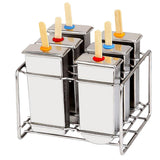 Max 6 Cells Ice Pop Mold Popsicle Mould 3 Cell Flat 3 Cell Round