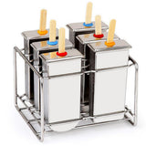 Max 6 Cells Ice Pop Mold Popsicle Mould 3 Cell Flat 3 Cell Round