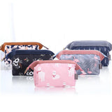 Maxbell Travel Clutch Bag Cosmetic Makeup Pouch Toiletry Organizer Bags Black - Aladdin Shoppers