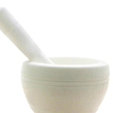 Maxbell Manual Garlic Press Pepper Condiment Bowl Mortar Grinder Base White - Aladdin Shoppers