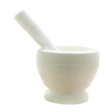 Maxbell Manual Garlic Press Pepper Condiment Bowl Mortar Grinder Base White - Aladdin Shoppers