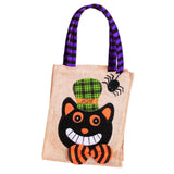 Maxbell Halloween Storage Bag Tote Pouch Sack Candy Gift Bag Handbag Cat - Aladdin Shoppers