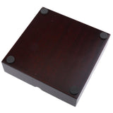 Maxbell Stainless Steel Bamboo Ashtray Personalized Ash Tray Square M - Aladdin Shoppers