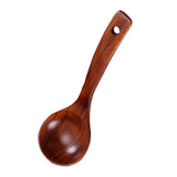 Maxbell Natural Wooden Bamboo Ladle Scoop For Soups, Sauces, Casseroles, Porridge S - Aladdin Shoppers