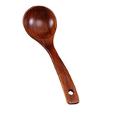 Maxbell Natural Wooden Bamboo Ladle Scoop For Soups, Sauces, Casseroles, Porridge S - Aladdin Shoppers