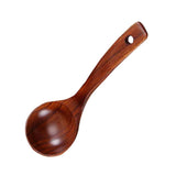Maxbell Natural Wooden Bamboo Ladle Scoop For Soups, Sauces, Casseroles, Porridge S - Aladdin Shoppers
