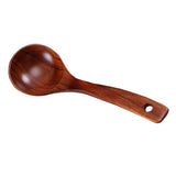 Maxbell Natural Wooden Bamboo Ladle Scoop For Soups, Sauces, Casseroles, Porridge S - Aladdin Shoppers