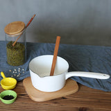 Maxbell  Small Non Stick Sauce Pan Gravy, Mixtures, Milk Pan Cooking Saucepan White