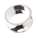 Maxbell Napkin Serviette Ring Table Adornment for Wedding Party FKD091 Silver - Aladdin Shoppers