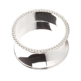 Maxbell Napkin Serviette Ring Table Adornment for Wedding Party FKD091 Silver - Aladdin Shoppers