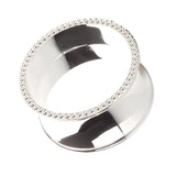 Maxbell Napkin Serviette Ring Table Adornment for Wedding Party FKD091 Silver - Aladdin Shoppers