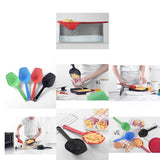 Maxbell 1Pcs Nylon Non Stick Fries Skimmer Mesh Strainer Wire Skimmer Filter Spoon