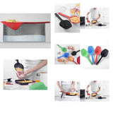 Maxbell 1Pcs Nylon Non Stick Fries Skimmer Mesh Strainer Wire Skimmer Filter Spoon