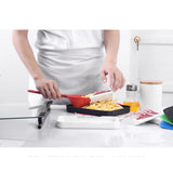 Maxbell 1Pcs Nylon Non Stick Fries Skimmer Mesh Strainer Wire Skimmer Filter Spoon