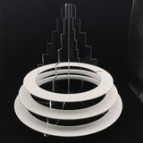 Maxbell Macaron Tower Display Macaron Stand for French Macarons for Party 8 Tier
